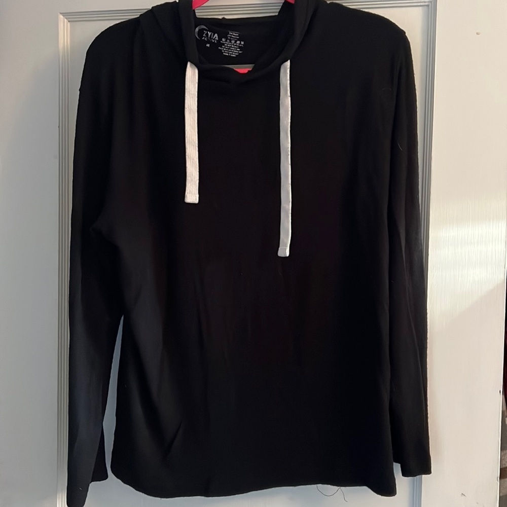 Black Zyia boyfriend hoodie